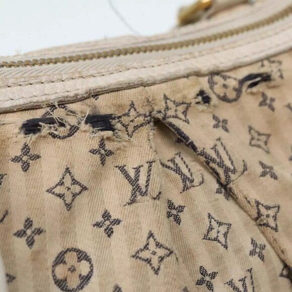 LOUIS VUITTON Monogram Mini Lin Croisette Marina GM Bag 2way M95492 Auth 85081 - Picture 10 of 16
